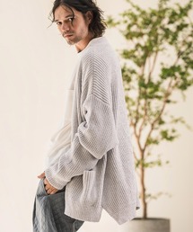 CAMBIO | mcg3536-Mole Knit Buttonless Cardigan ニットカーディガン(カーディガン/ボレロ)
