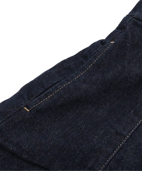 apres les cours（アプレレクール）の「フロントリボンジャンスカ（ジャンパースカート・キッズ・インディゴブルー/ブラック・80/90/100/110/120/130/140）」の7枚目の写真