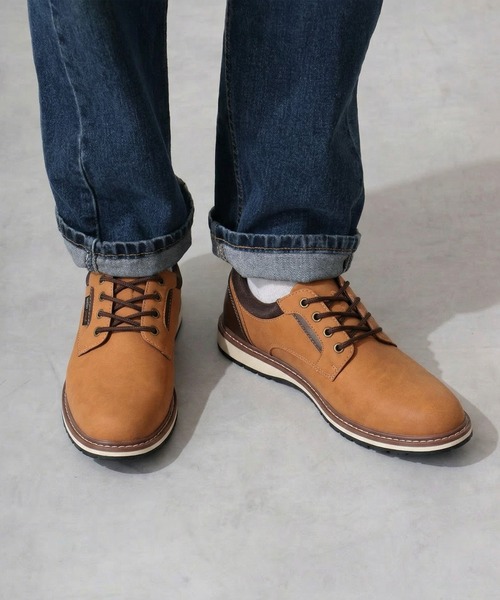 CEDAR CREST(セダークレスト )の「【CEDAR CREST】 防水 カジュアルスニーカー(スニーカー・メンズ・ブラック/ネイビー/キャメル・28.0cm/27.0cm/26.5cm/26.0cm/25.5cm/25.0cm)」の1枚目の写真
