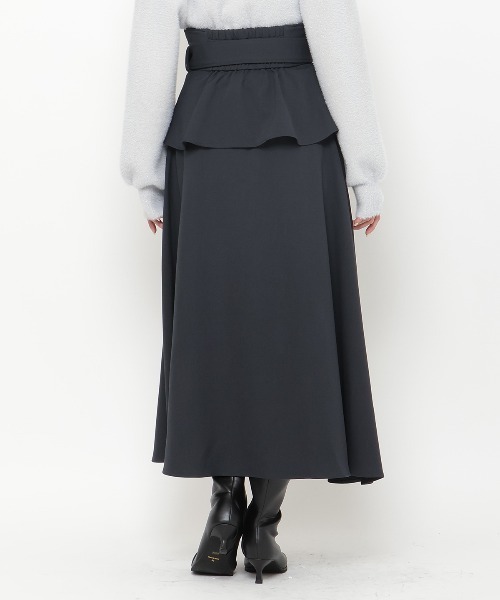 【セール】コルセットベルトフレアスカート（スカート）｜And Couture（アンドクチュール）