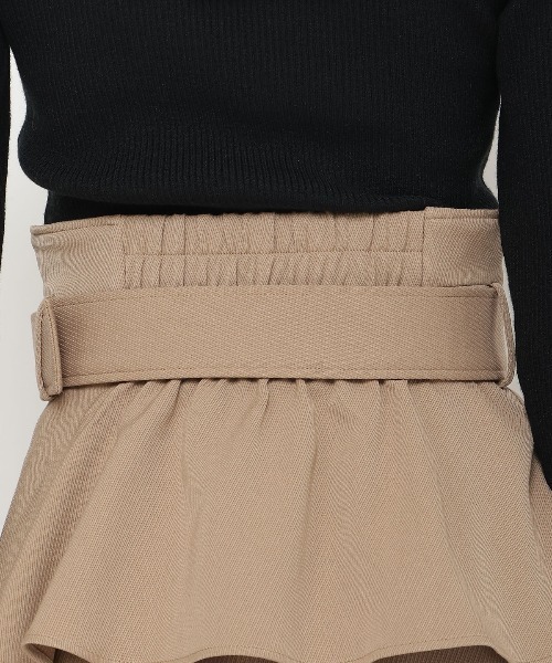 【セール】コルセットベルトフレアスカート（スカート）｜And Couture（アンドクチュール）