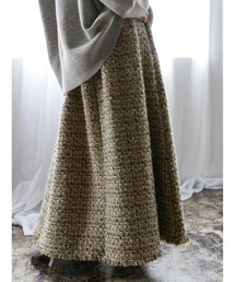 Katrin TOKYO(Jg[g[L[)tweed volume long skirt(XJ[g)