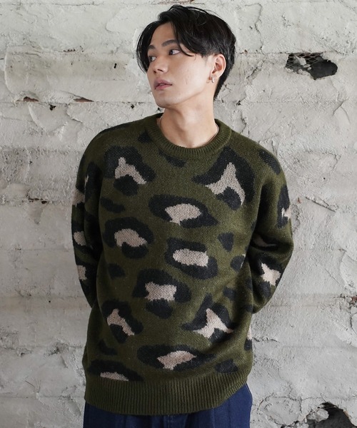 極美品✨セオリーリュクス MABON ウールニットワンピース 長袖 カーキ