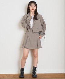 LOVETOXIC（ラブトキシック）の「クリアベルト付半袖Tシャツワンピース  