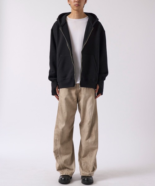 Supernova パーカー superNova./スーパーノヴァ】Sweat big zip hoody（パーカー
