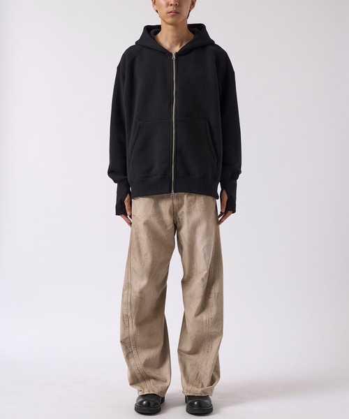 Supernova パーカー superNova./スーパーノヴァ】Sweat big zip hoody（パーカー