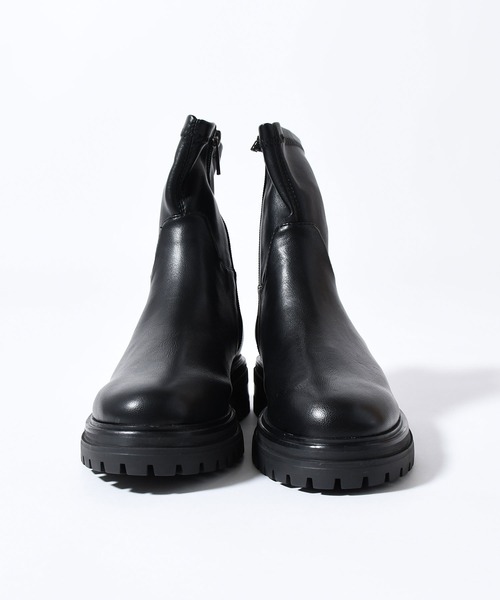 Mollini（モリーニ）の「【MOLLINI /モリーニ】STRECH SMOOTH Chelsea boots（ブーツ・レディース・ブラック・38/36/37）」の2枚目の写真