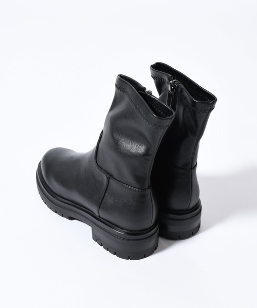 Mollini（モリーニ）の「【MOLLINI /モリーニ】STRECH SMOOTH Chelsea boots（ブーツ・レディース・ブラック・38/36/37）」の6枚目の写真