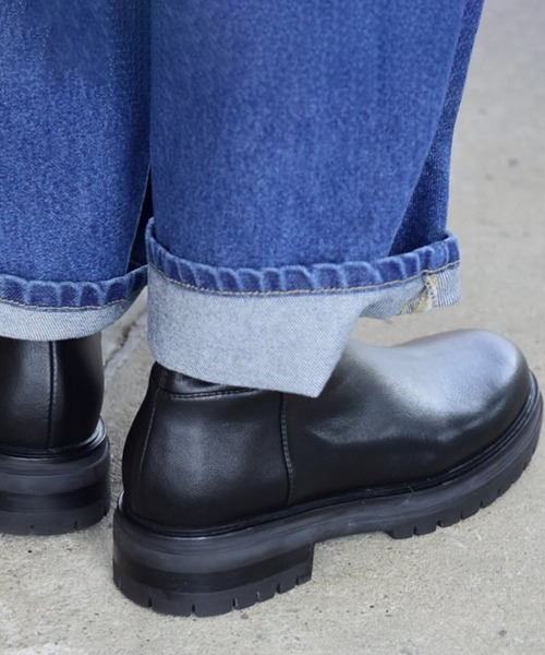 Mollini（モリーニ）の「【MOLLINI /モリーニ】STRECH SMOOTH Chelsea boots（ブーツ・レディース・ブラック・38/36/37）」の8枚目の写真