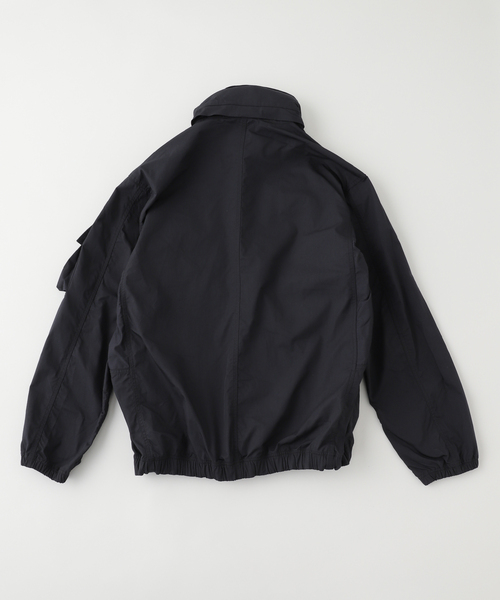 URU（ウル）の「【URU / ウル】NYLON SILK - ZIP UP BLOUSON（その他アウター・メンズ・ネイビー・3）」の2枚目の写真
