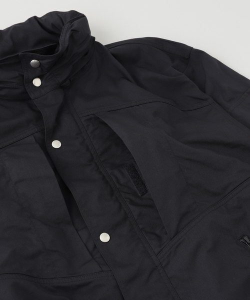 URU（ウル）の「【URU / ウル】NYLON SILK - ZIP UP BLOUSON（その他アウター・メンズ・ネイビー・3）」の3枚目の写真