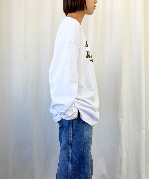 オバケフルーツlong Tシャツ / 長袖 / ロンT / 前面 / プリント