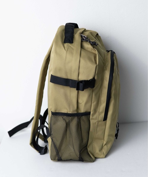 CONVERSE(コンバース)の「★CONVERSE★LOGO PRINT BACK PACK(バックパック/リュック・レディース・ブラック/ブラック系その他/ベージュ・FREE)」の6枚目の写真