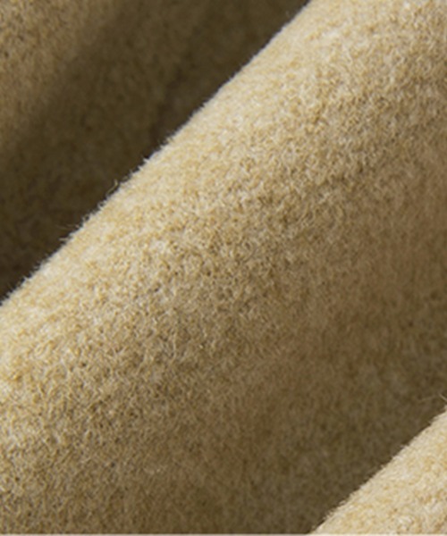 Fano Studios（ファノ ストゥディオズ）の「ウール混 ボアカラー ショートジャケット FQ24W094【Fano Studios】（その他アウター・レディース・ベージュ系・L/S/M）」の6枚目の写真