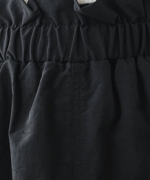 SHOO・LA・RUE（シューラルー）の「【洗える】ドロストリボン ナイロンスカート（スカート・レディース・ブラック/ブルーグリーン/ブラウン系・02/03/04）」の7枚目の写真