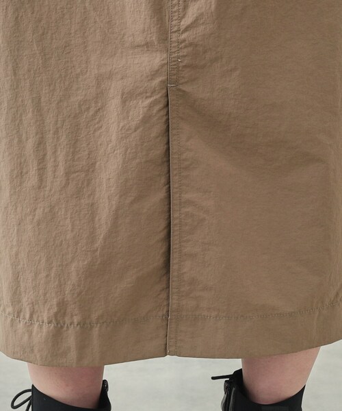 SHOO・LA・RUE（シューラルー）の「【洗える】ドロストリボン ナイロンスカート（スカート・レディース・ブラック/ブルーグリーン/ブラウン系・02/03/04）」の22枚目の写真