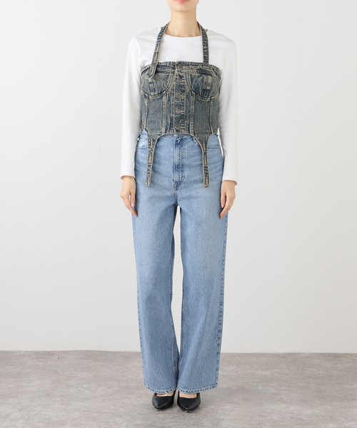 Levi's(リーバイス)の「【LEVIS×ADSB ANDERSSON BELL 】 DENIM CORSET(その他トップス・レディース・ブルー・MEDIUM)」の9枚目の写真
