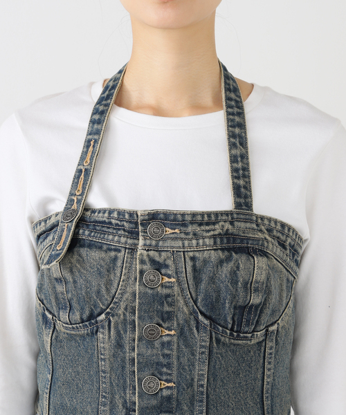 Levi's(リーバイス)の「【LEVIS×ADSB ANDERSSON BELL 】 DENIM CORSET(その他トップス・レディース・ブルー・MEDIUM)」の13枚目の写真
