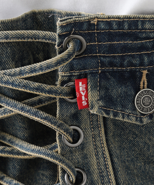 Levi's(リーバイス)の「【LEVIS×ADSB ANDERSSON BELL 】 DENIM CORSET(その他トップス・レディース・ブルー・MEDIUM)」の4枚目の写真