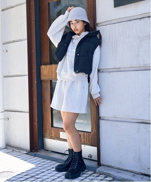 セール】【GOODPRICE】裏起毛パーカセットアップ（セットアップ