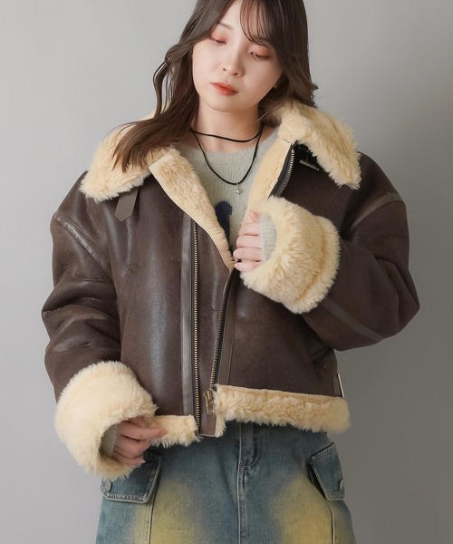 Spick & span ムートンジャケット❣️2年前に購入❣️39000円❣️ Spick & span ムートンジャケット❣️2年前に購入❣️❣️