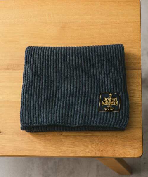 URBAN RESEARCH DOORS（アーバンリサーチドアーズ）の「ハミルトンマフラー（マフラー・メンズ・ベージュ系その他/オレンジ/ブルー系その他/チャコールグレー・-）」の3枚目の写真