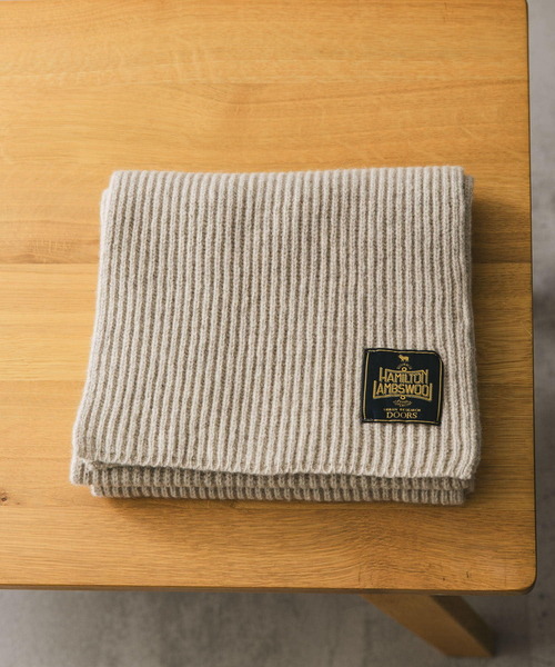 URBAN RESEARCH DOORS（アーバンリサーチドアーズ）の「ハミルトンマフラー（マフラー・メンズ・ベージュ系その他/オレンジ/ブルー系その他/チャコールグレー・-）」の5枚目の写真