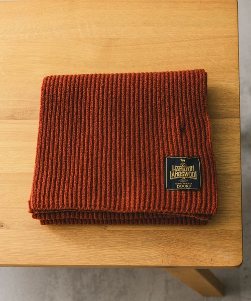 URBAN RESEARCH DOORS（アーバンリサーチドアーズ）の「ハミルトンマフラー（マフラー・メンズ・ベージュ系その他/オレンジ/ブルー系その他/チャコールグレー・-）」の11枚目の写真