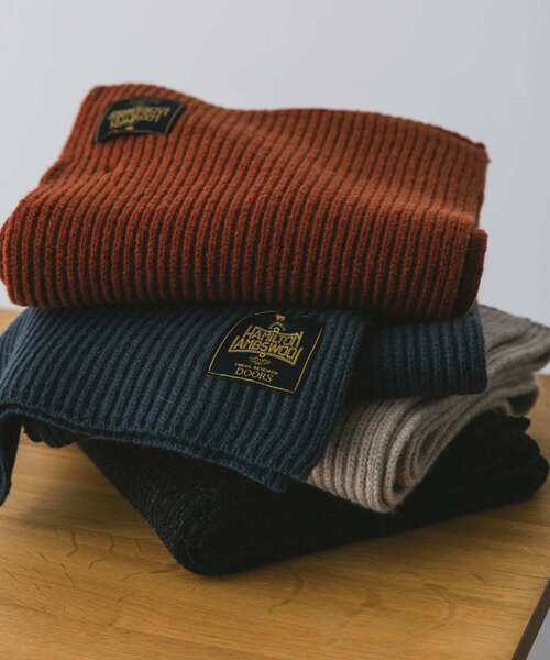 URBAN RESEARCH DOORS（アーバンリサーチドアーズ）の「ハミルトンマフラー（マフラー・メンズ・ベージュ系その他/オレンジ/ブルー系その他/チャコールグレー・-）」の12枚目の写真