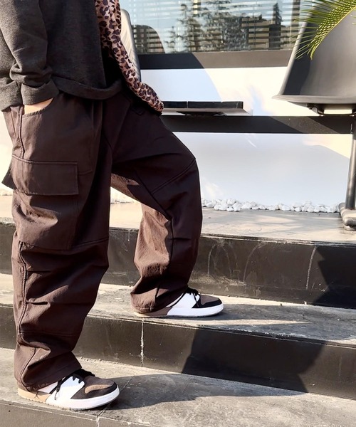 aimoha（アイモハ）の「【aimoha-KIDS-】切り替えカーゴパンツ（カーゴパンツ・キッズ・ブラック/ベージュ/パープル/グレー・110/120/130/140/160/150）」の17枚目の写真