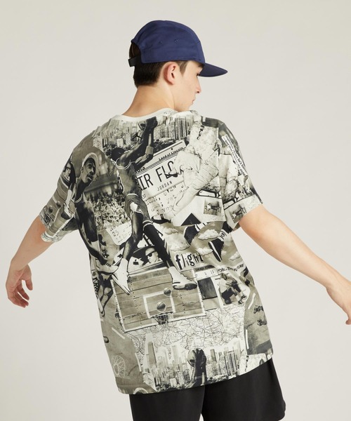 JORDAN BRAND(ジョーダンブランド)の「ジョーダン フライト エッセンシャル メンズ プリント Tシャツ / Jordan Flight Essentials Men's Printed T-Shirt FZ1923-010 Black(Tシャツ/カットソー・メンズ・ブラック・S/M/L/2XL/XL/3XL)」の6枚目の写真