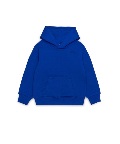 DIESEL（ディーゼル）の「キッズ プルオーバーパーカー SMACSHOODMEGOVALD OVER（パーカー・キッズ・アッシュグレー/ブラック/ブルー・14Y/16Y/4Y/6Y/8Y/10Y/12Y）」の3枚目の写真