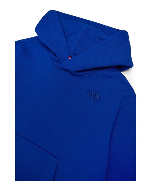 DIESEL（ディーゼル）の「キッズ プルオーバーパーカー SMACSHOODMEGOVALD OVER（パーカー・キッズ・アッシュグレー/ブラック/ブルー・14Y/16Y/4Y/6Y/8Y/10Y/12Y）」の14枚目の写真