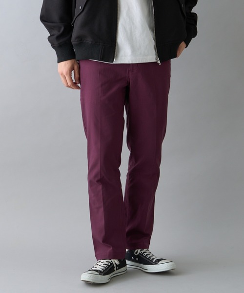 CIAOPANIC TYPY（チャオパニックティピー）の「ストレッチスリムテーパードパンツ（チノパンツ・メンズ・ボルドー/ベージュ/ブラック/グレー・SMALL/MEDIUM/LARGE）」の4枚目の写真