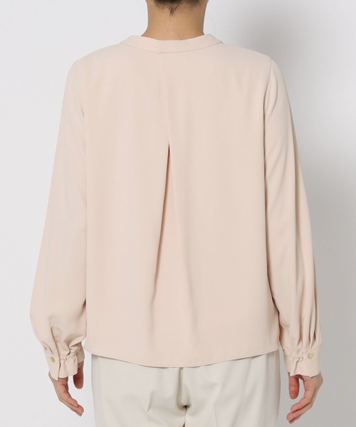 トゥって お手入れらくらくボウタイ風ブラウス/133607（シャツ/ブラウス