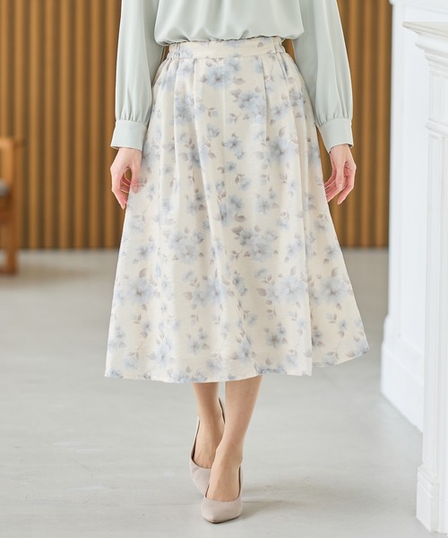 【関税なし】HOBBS ホッブス kiara 花柄 ミディ スカート 楽天市場】《サイズ交換無料》スカート スカート 花柄 フレア