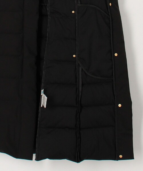 ストレッチライトタフタロングダウンコート【レディス】　女優襟 NOLLEY'S ダウンコート ダウンジャケット 「撥水」ストレッチ