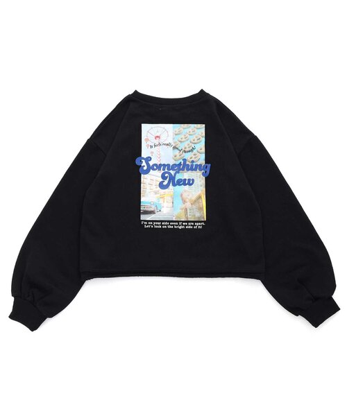 algy（アルジー）の「テンシャプリントトレーナー（スウェット・キッズ・ブラック/グレー/オフホワイト・XX-SMALL/X-SMALL/MEDIUM/SMALL）」の6枚目の写真