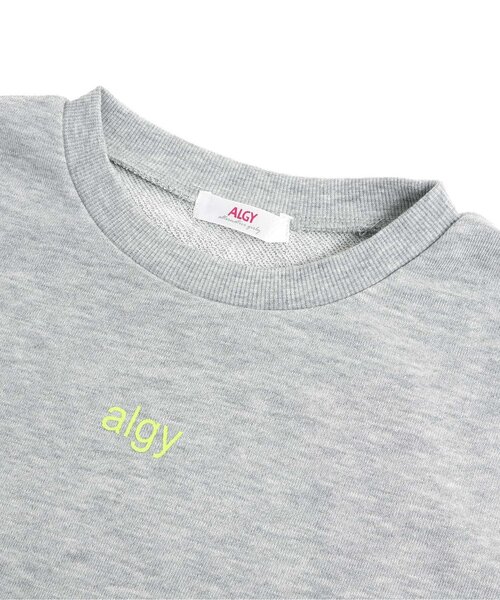 algy（アルジー）の「テンシャプリントトレーナー（スウェット・キッズ・ブラック/グレー/オフホワイト・XX-SMALL/X-SMALL/MEDIUM/SMALL）」の10枚目の写真