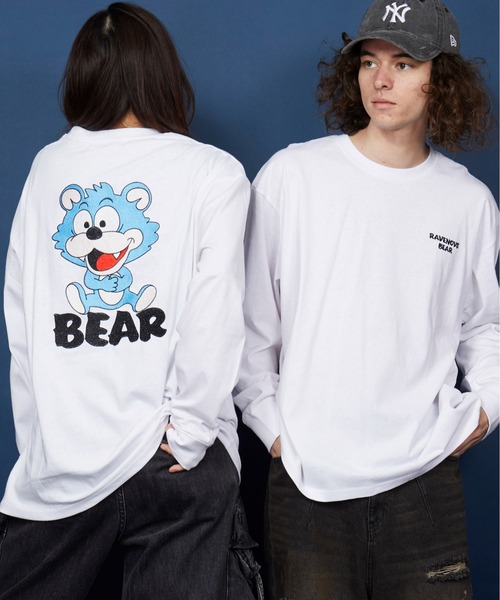 unrelaxing(アンリラクシング)の「オーバーサイズ 刺繍 ロングTシャツ 綿100%/embroidery oversize T-shirt(Tシャツ/カットソー・メンズ・ホワイト系5/ブラック系その他3/その他20/ホワイト系1/ホワイト系2/ブラック/ブラック×レッド/その他/その他6/その他14/ホワイト系4/ブラック系その他4/その他10/その他19/ホワイト系7/ホワイト系9/ホワイト系6/ライトブラック/ブラック系その他6/ブラック系1/ブラック系3/その他8/ホワイト系8/スミクロ/ブラック系その他7/ブラック系/その他1/その他3/その他5/その他11/ホワイト系3/ブラック系その他/ブラック×ブルー/ブラック系2/その他4/その他7/その他9/その他12/その他21/ホワイト系/ブラック系その他2/その他15/その他16/その他17/その他18・SMALL/MEDIUM/LARGE/X-LARGE)」の8枚目の写真