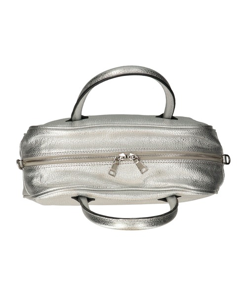 【RIPANI】メタリックレザーミニボストンバッグ(Q56302)（ボストンバッグ）｜RIPANI（リパーニ）