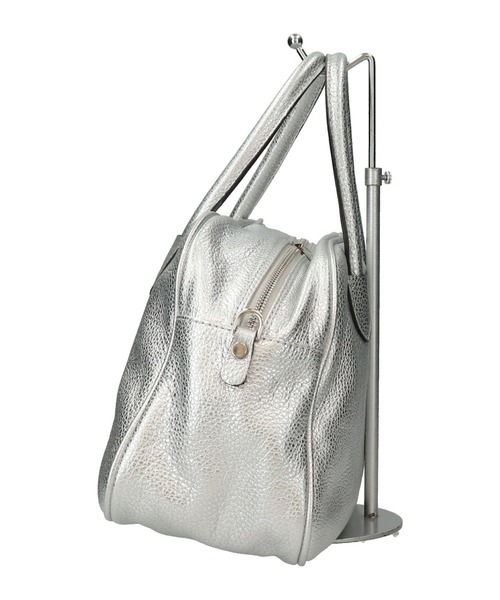 【RIPANI】メタリックレザーミニボストンバッグ(Q56302)（ボストンバッグ）｜RIPANI（リパーニ）