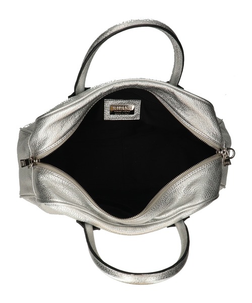 【RIPANI】メタリックレザーミニボストンバッグ(Q56302)（ボストンバッグ）｜RIPANI（リパーニ）