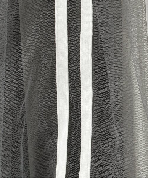 VENCEEXCHANGE（ヴァンスエクスチェンジ）の「サイドラインチュールスカート（スカート・レディース・チャコール/オフホワイト/ブラック・FREE）」の21枚目の写真