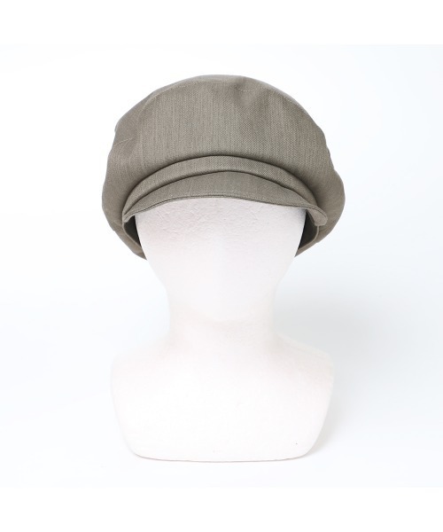 14+（イチヨンプラス）の「切替えキャスケット（キャスケット・レディース・ブラック/カーキブラウン/ライトベージュ・MEDIUM）」の4枚目の写真