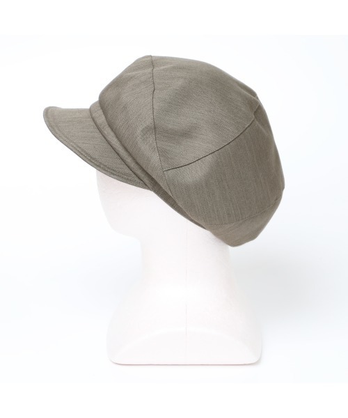 14+（イチヨンプラス）の「切替えキャスケット（キャスケット・レディース・ブラック/カーキブラウン/ライトベージュ・MEDIUM）」の5枚目の写真