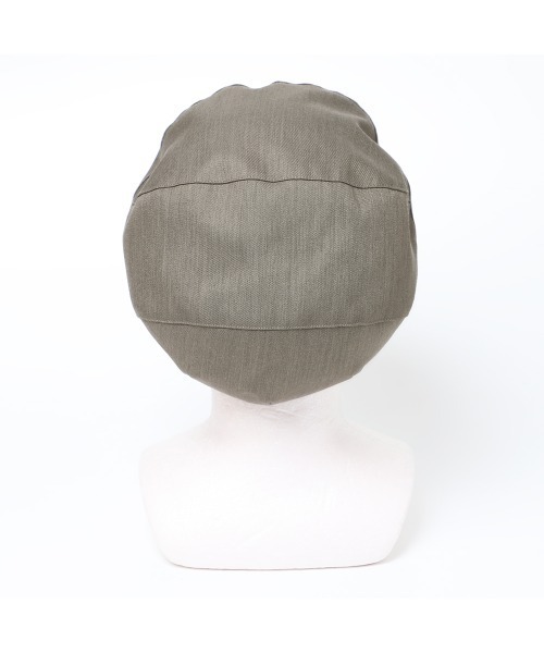 14+（イチヨンプラス）の「切替えキャスケット（キャスケット・レディース・ブラック/カーキブラウン/ライトベージュ・MEDIUM）」の6枚目の写真