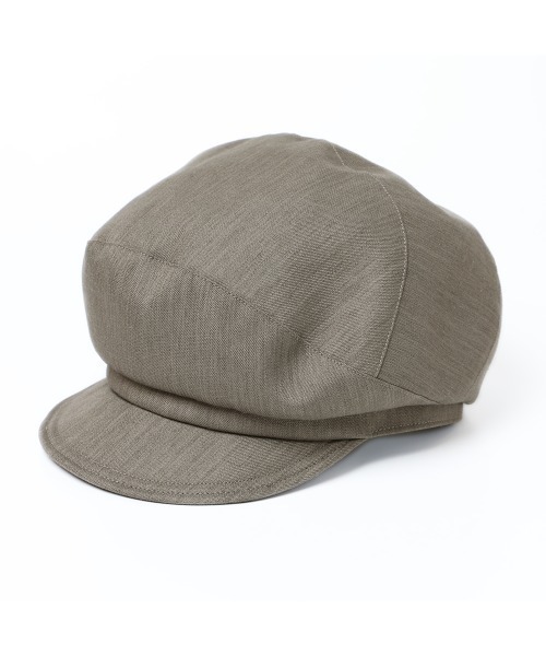 14+（イチヨンプラス）の「切替えキャスケット（キャスケット・レディース・ブラック/カーキブラウン/ライトベージュ・MEDIUM）」の17枚目の写真