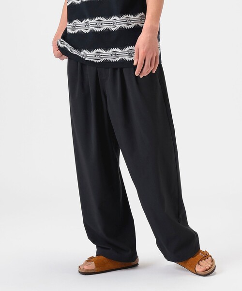 B:MING by BEAMS（ビーミングバイビームス）の「通気性 速乾 COOLMAX(R) ワイド イージー パンツ（その他パンツ・メンズ・ブラック/グレー・S/M/L/XL）」の20枚目の写真