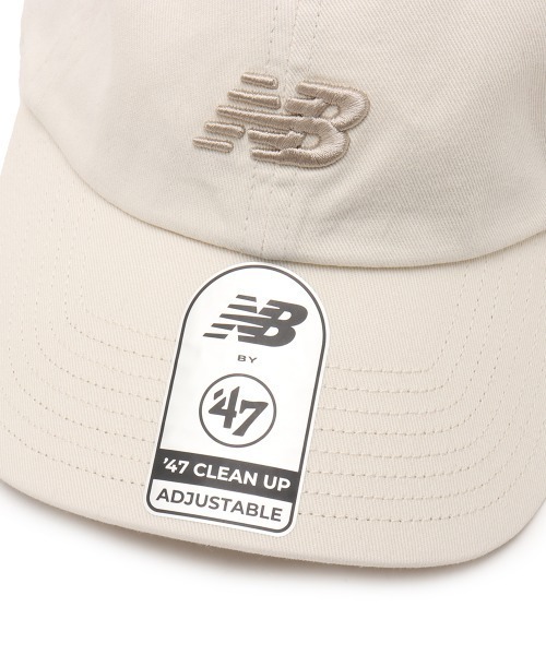NEW BALANCE(ニューバランス)の「New Balance NB by 47 Clean UP CAP / ニューバランス 47 クリーン アップ キャップ(キャップ・メンズ・ブラック/ベージュ/ネイビー/ピンク・ONE SIZE)」の8枚目の写真